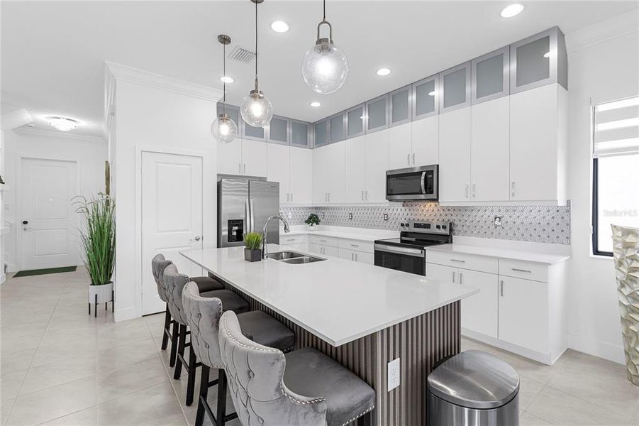 Furnished interior view inside a new home in , Immokalee (Image 17).