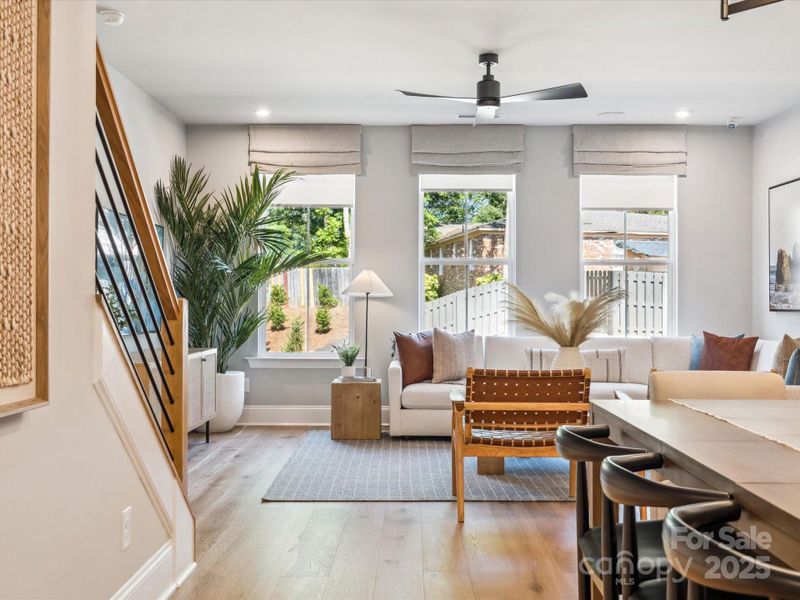 Great Room Bathed in Light From Large Bright Windows. *Model Photos | Actual Finishes, Structural Selections, and Orientation May Vary. Great Room Bathed in Light From Large Bright Windows. *Model Photos | Actual Finishes, Structural Selections, and Orientation May Vary.