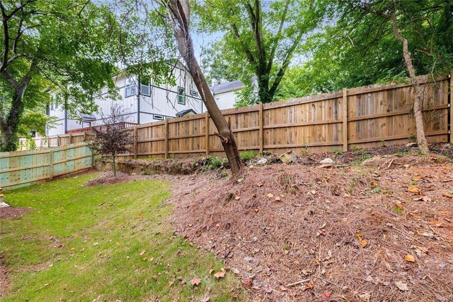 Exterior details and patio area of a home in , Atlanta (Image 16).