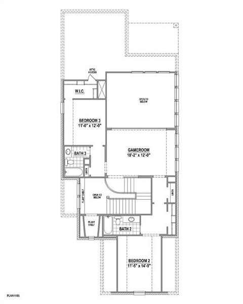 2nd Level Floor Plan