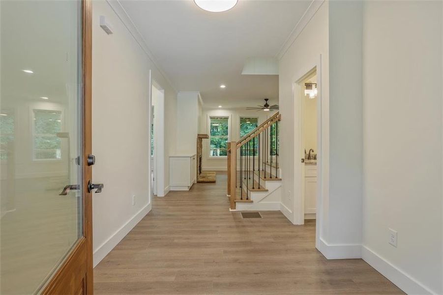 Spacious, unfurnished interior of a new home in , Canton (Image 44).