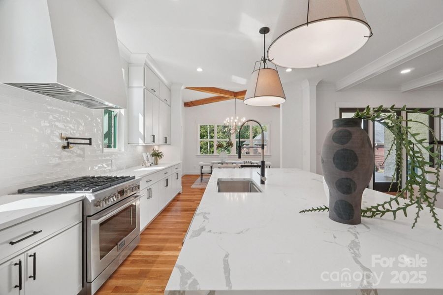 Furnished interior view inside a new home in , Charlotte (Image 31).