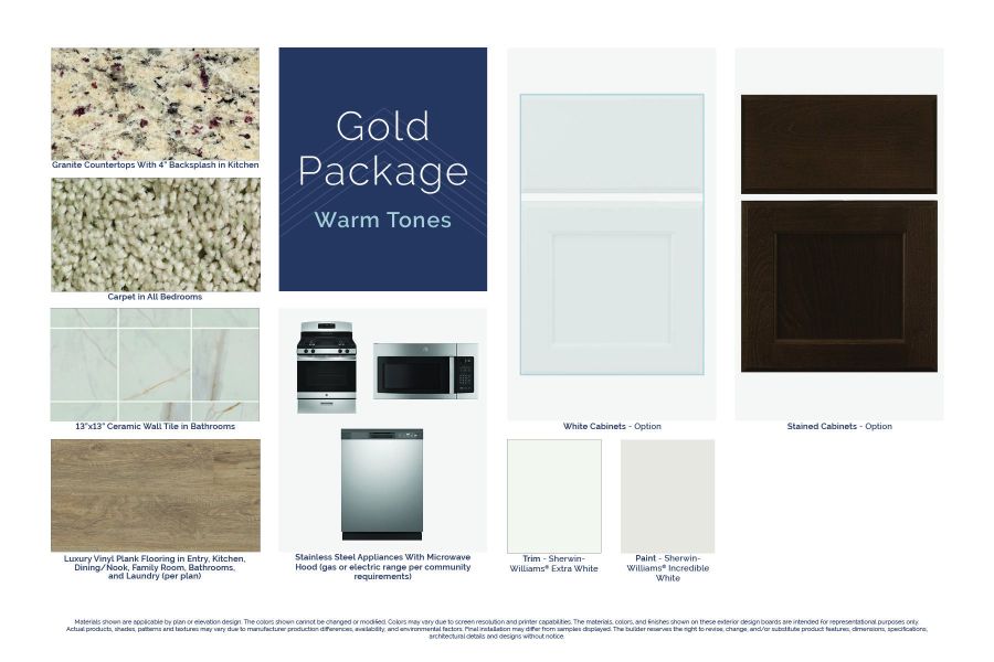 Gold Package - Warm Tones Gold Package - Warm Tones