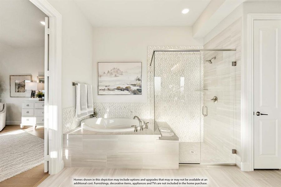 Furnished interior view inside a new home in Ridge Ranch Classic 60, Mesquite (Image 3).