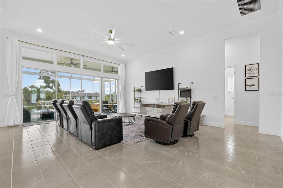 Furnished interior view inside a new home in , Apollo Beach (Image 33).