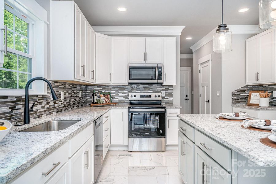 Furnished interior view inside a new home in , Sherrills Ford (Image 7).