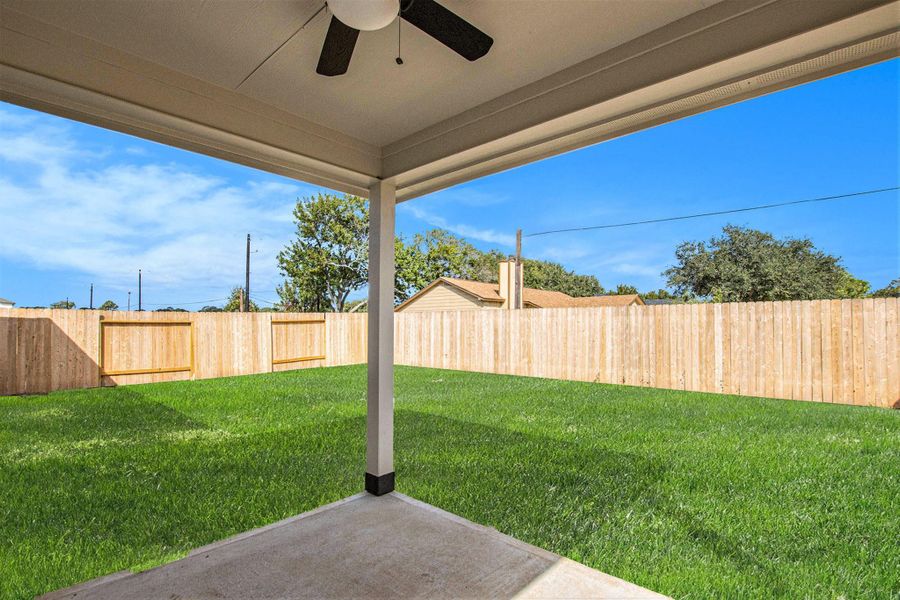 Exterior details and patio area of a home in , Bay City (Image 3). Exterior details and patio area of a home in , Bay City (Image 3).