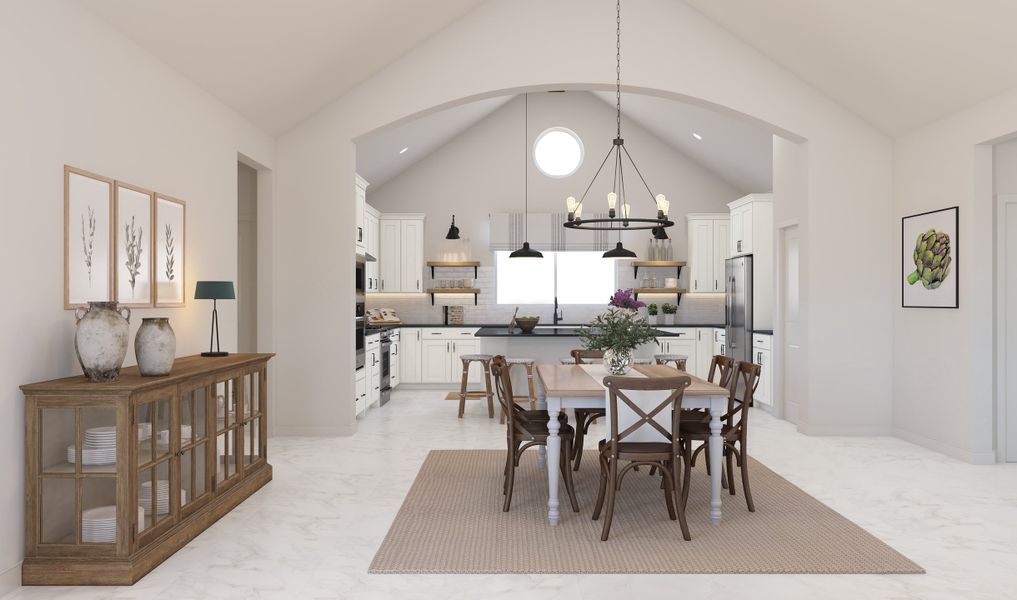 Representative furnished interior of a home built from the Frankfurt by K. Hovnanian® Homes in Lakeview, Waller (Image 7). Representative furnished interior of a home built from the Frankfurt by K. Hovnanian® Homes in Lakeview, Waller (Image 7).