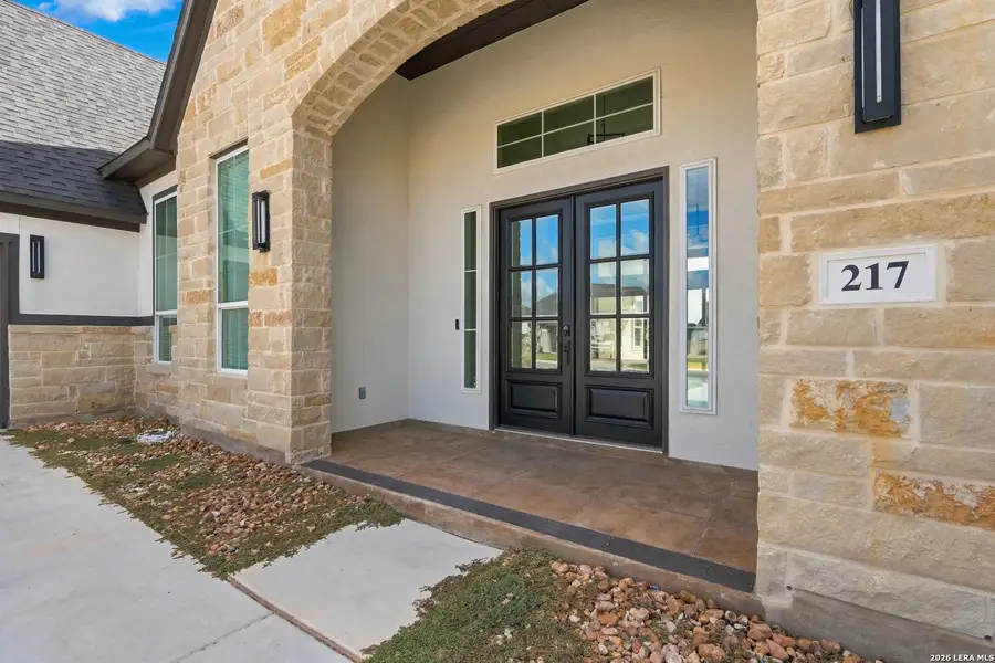 Exterior details and patio area of a home in Potranco Oaks 100's, Castroville (Image 3). Exterior details and patio area of a home in Potranco Oaks 100's, Castroville (Image 3).