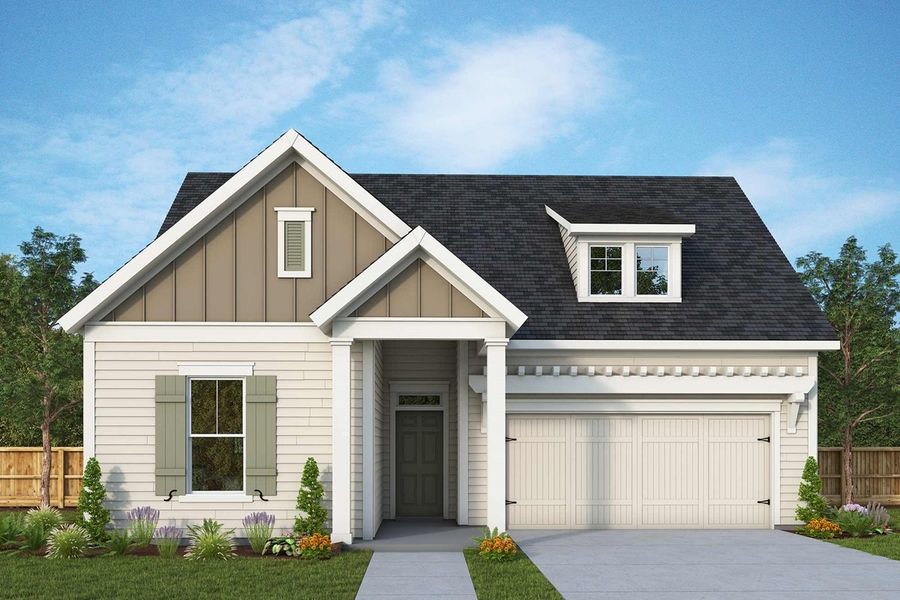 Front exterior of a home in the Encore - Restore at Carolina Park - Tradition Series community, located in Mount Pleasant, SC (Image 28).