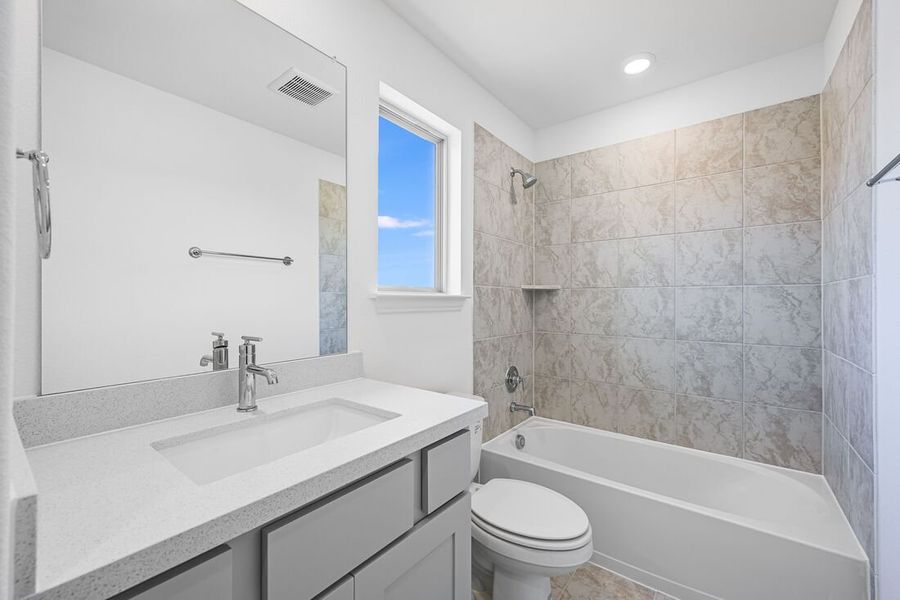 Furnished interior view inside a new home in North Sky Celina, Celina (Image 13).