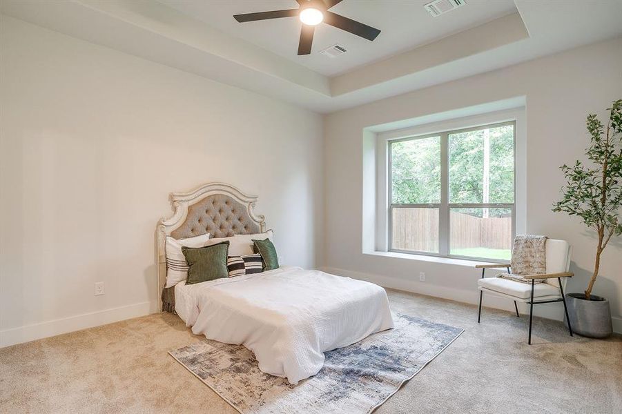 Furnished interior view inside a new home in , Fort Worth (Image 15). Furnished interior view inside a new home in , Fort Worth (Image 15).
