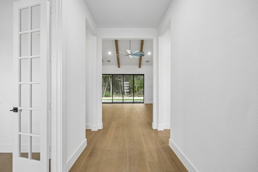 Representative unfurnished interior of a home built from the The Cedarcrest by Lillian Custom Homes in The Arbors Midlothian, Midlothian (Image 17).