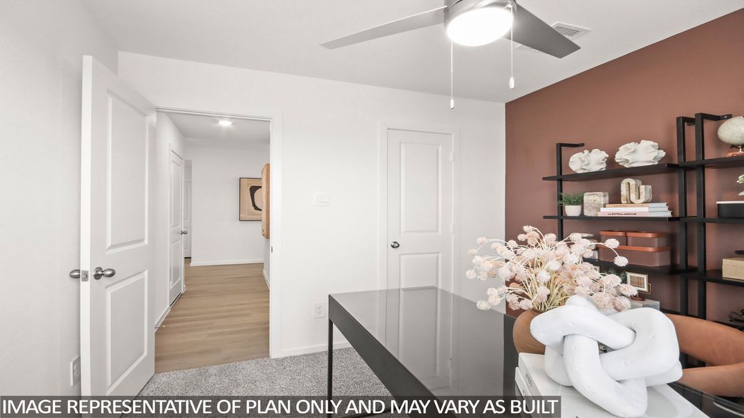 Furnished interior view inside a new home in Mill Creek, Magnolia (Image 17).