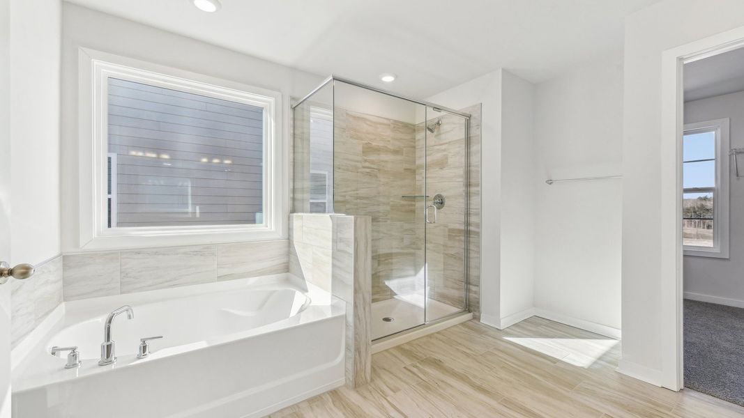 Furnished interior view inside a new home in Westport, York (Image 9).