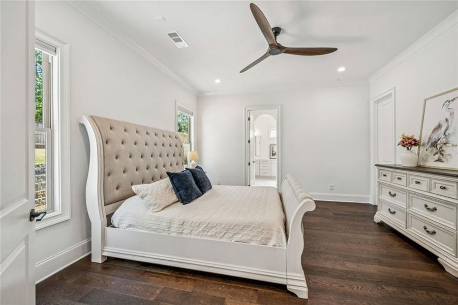 Furnished interior view inside a new home in The Enclave on Lavista, Tucker (Image 16).