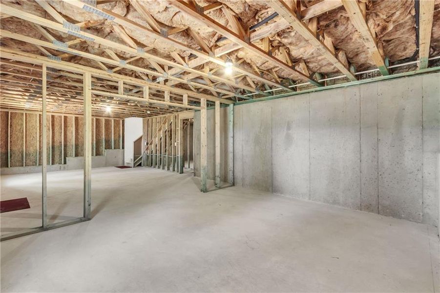 In-progress construction of a new home in Bentwater, Hoschton, GA (Image 23).