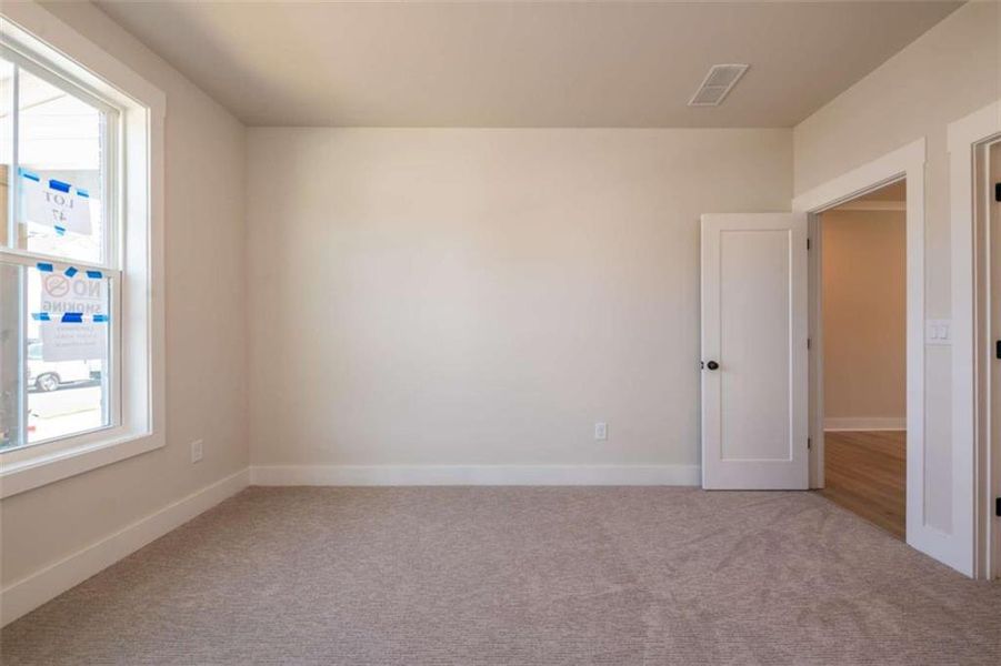 Spacious, unfurnished interior of a new home in The Paddocks at Doc Hughes, Buford (Image 18). Spacious, unfurnished interior of a new home in The Paddocks at Doc Hughes, Buford (Image 18).
