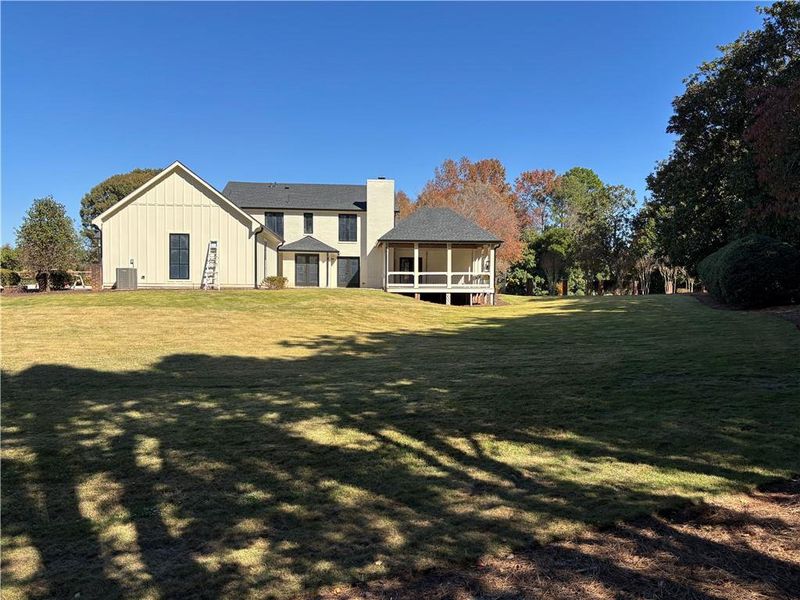 Exterior details and patio area of a home in , Roswell (Image 2).