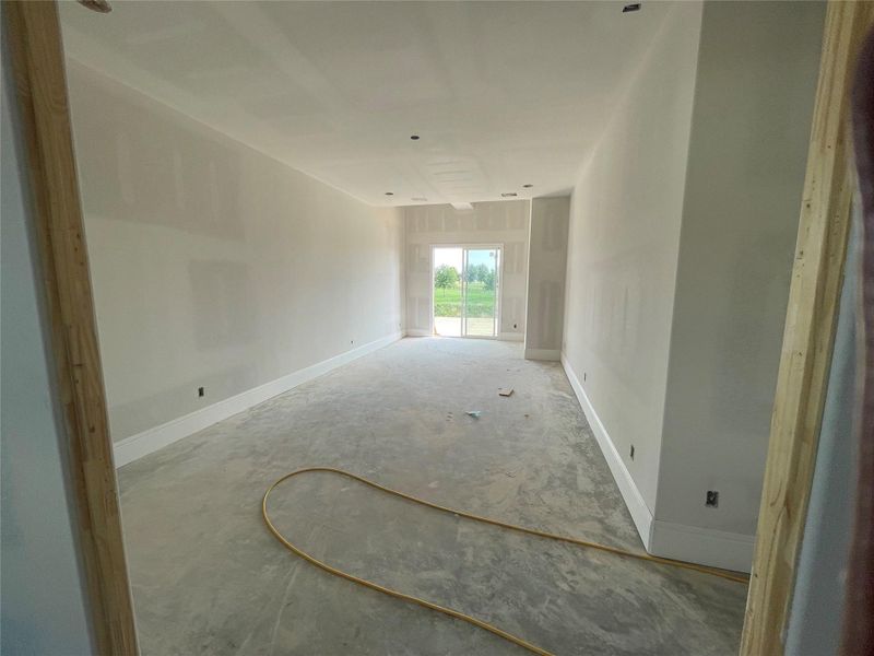 Current home view of primary bedroom with sitting area! Current home view of primary bedroom with sitting area!