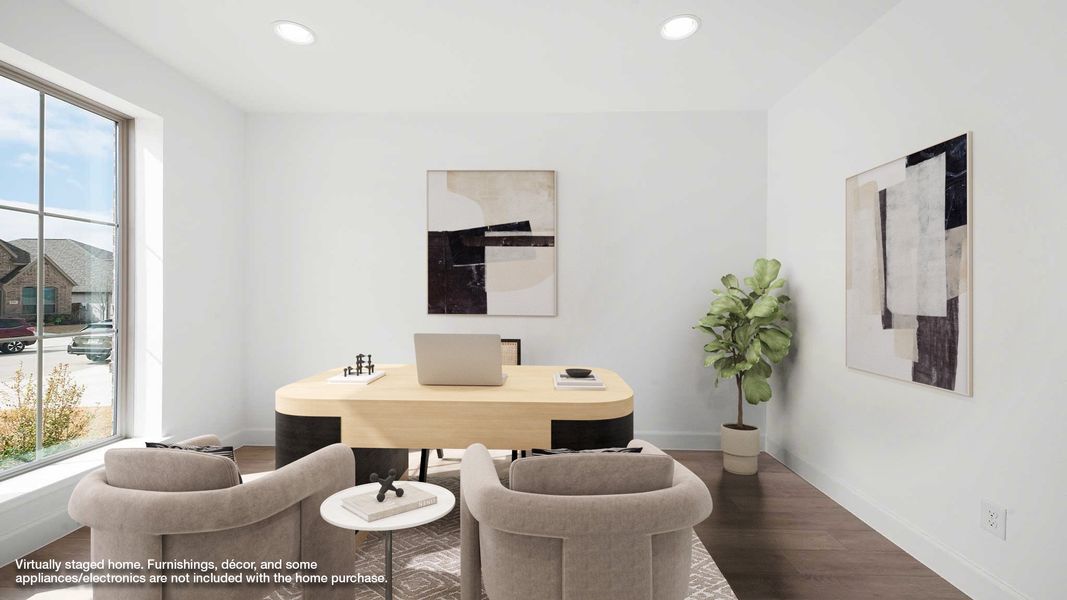 Furnished interior view inside a new home in Devonshire, Forney (Image 8). Furnished interior view inside a new home in Devonshire, Forney (Image 8).