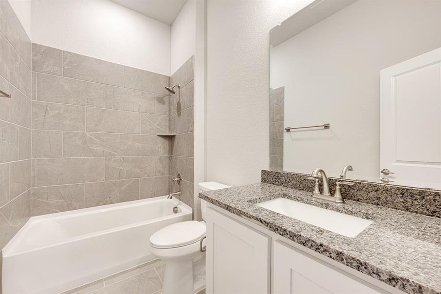 Furnished interior view inside a new home in The Lakes at Parks of Aledo, Aledo (Image 18).