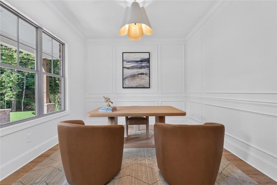 Furnished interior view inside a new home in , Woodstock (Image 8).