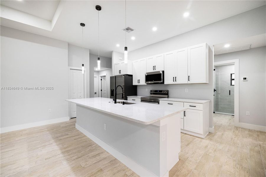 Furnished interior view inside a new home in , Lehigh Acres (Image 8).