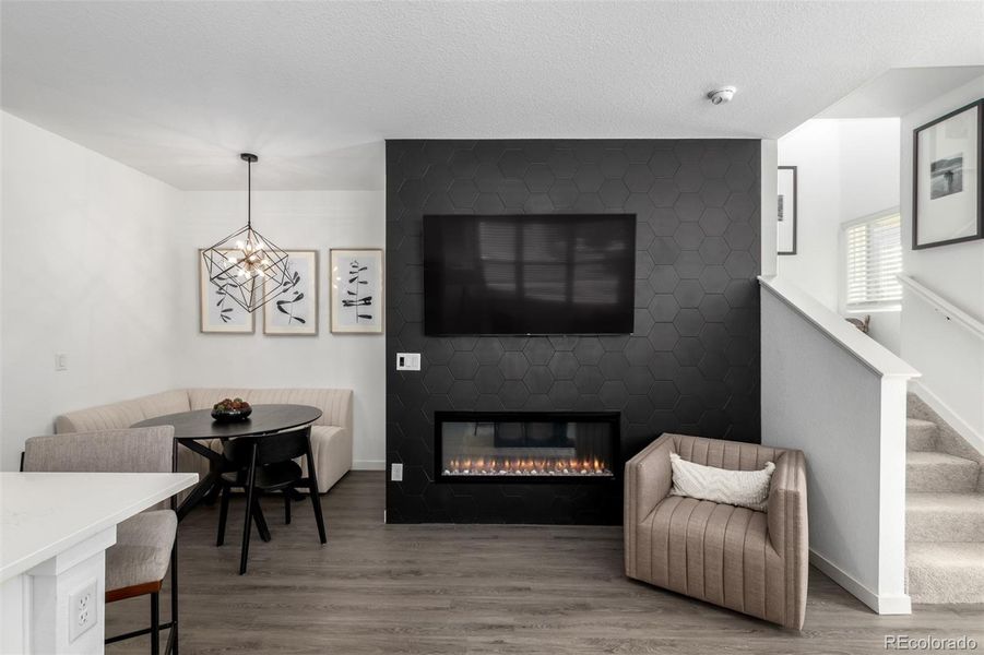 Furnished interior view inside a new home in , Littleton (Image 4).