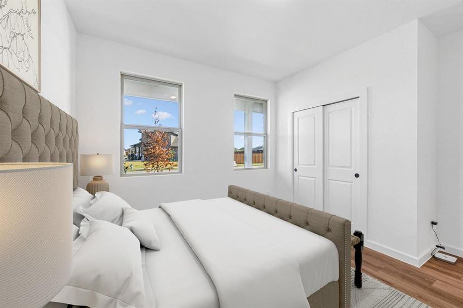 Furnished interior view inside a new home in Caldwell Lakes, Dallas (Image 16). Furnished interior view inside a new home in Caldwell Lakes, Dallas (Image 16).