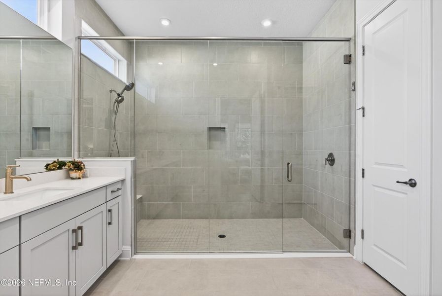 Furnished interior view inside a new home in RiverTown, St. Johns (Image 19).