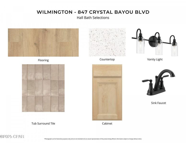 Sample of building materials used in homes in Breakfast Point East, Panama City Beach (Image 6).