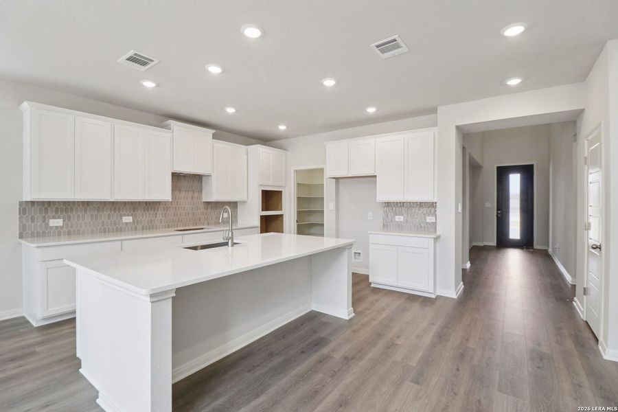Furnished interior view inside a new home in Fox Falls, Boerne (Image 9). Furnished interior view inside a new home in Fox Falls, Boerne (Image 9).