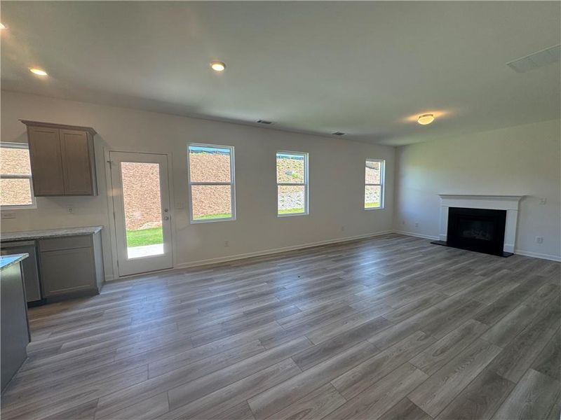Spacious, unfurnished interior of a new home in The Reserve at Willow Oaks, Canton (Image 8). Spacious, unfurnished interior of a new home in The Reserve at Willow Oaks, Canton (Image 8).