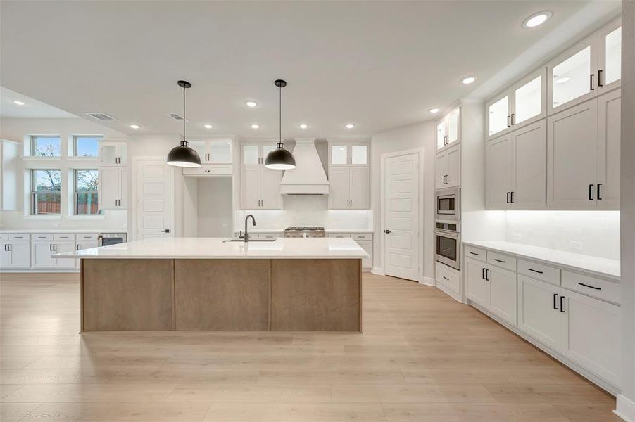 Furnished interior view inside a new home in Northshore at Lakewood Village - Estate Series, Lakewood Village (Image 15).