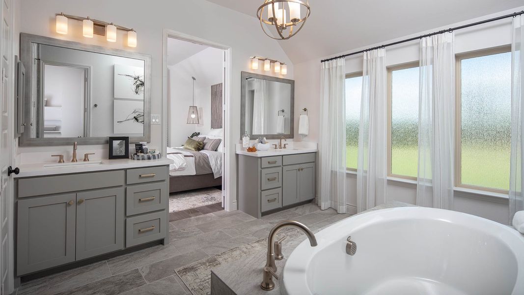 Furnished interior view inside a new home in Candela, Richmond (Image 111).