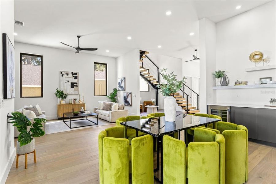 Furnished interior view inside a new home in , Tampa (Image 44). Furnished interior view inside a new home in , Tampa (Image 44).