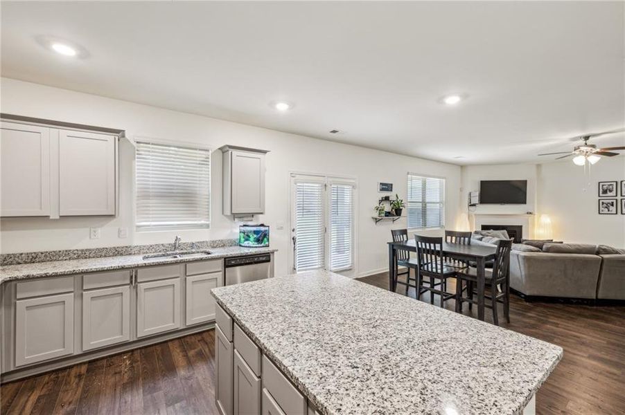 Furnished interior view inside a new home in The Enclave at Flat Rock Hills, Stonecrest (Image 13).