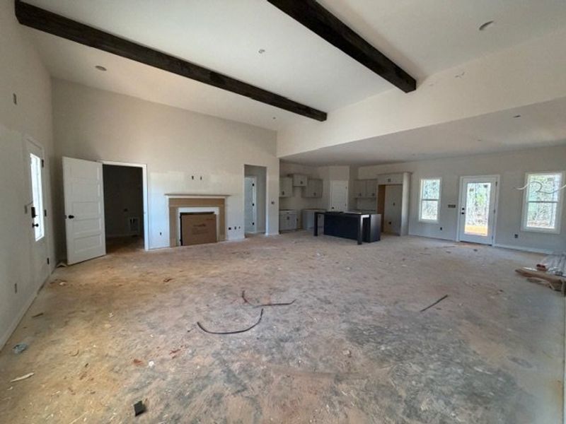 In-progress construction of a new home in Oakview, Pine Mountain, GA (Image 4).