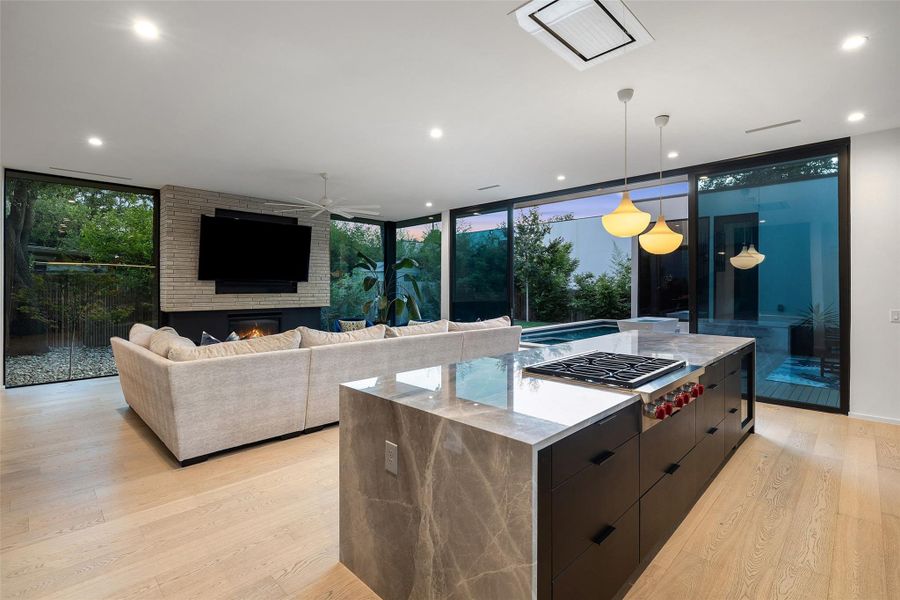 Furnished interior view inside a new home in , Austin (Image 18).