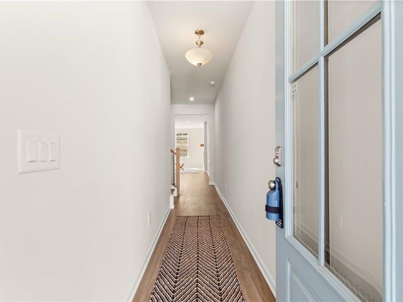 Spacious, unfurnished interior of a new home in The Village at Shallowford, Kennesaw (Image 20).