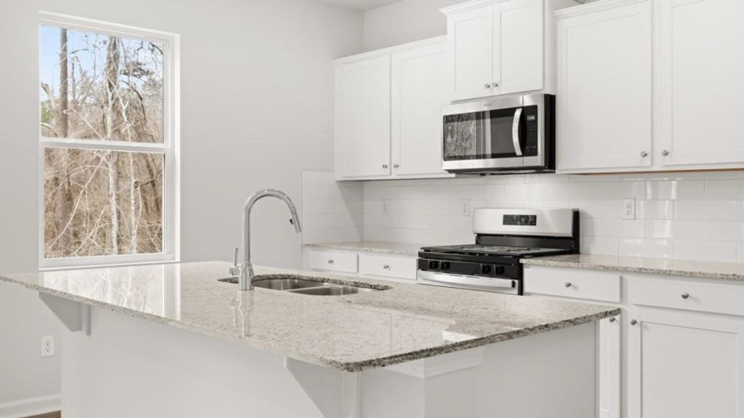 Furnished interior view inside a new home in South Wind, Union City (Image 8).