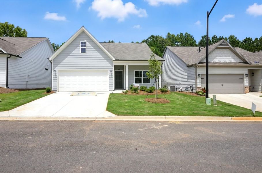 Representative exterior photo of a completed home built from the Orchard by Piedmont Residential in Villages at Cedar Hill, Dallas, GA (Image 29).