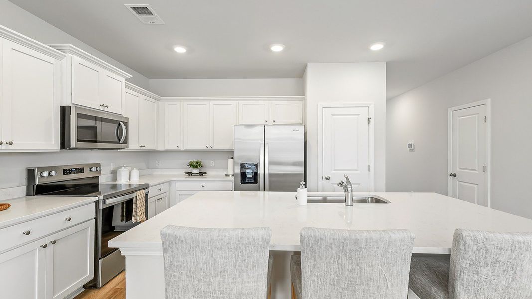 Furnished interior view inside a new home in Marion Village, Santee (Image 10). Furnished interior view inside a new home in Marion Village, Santee (Image 10).