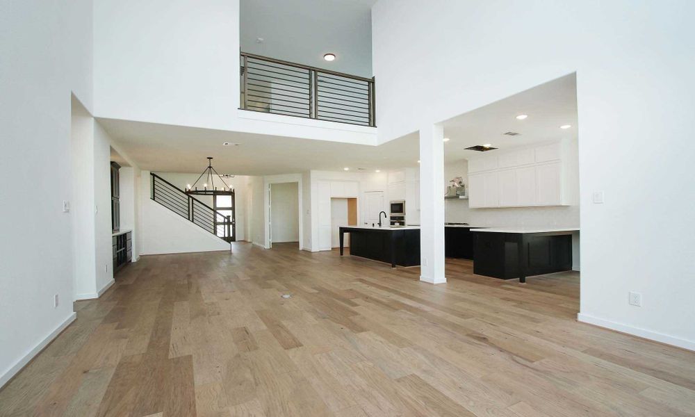 Representative Family Room - some options shown