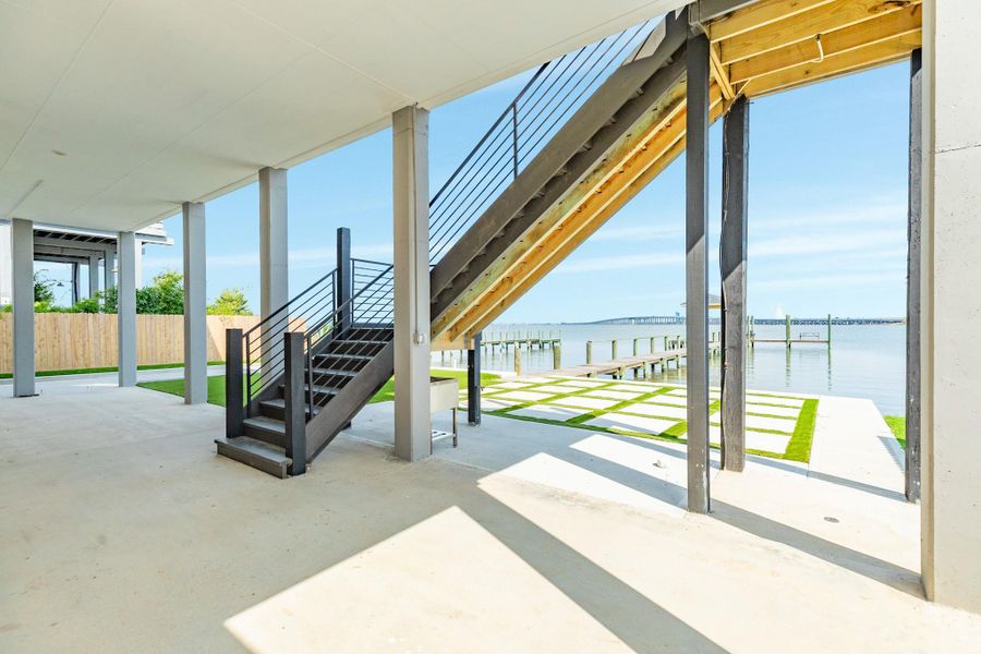 Exterior details and patio area of a home in , Galveston (Image 29). Exterior details and patio area of a home in , Galveston (Image 29).