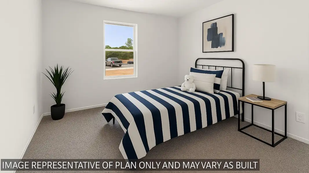 Furnished interior view inside a new home in Gemini, Splendora (Image 5).