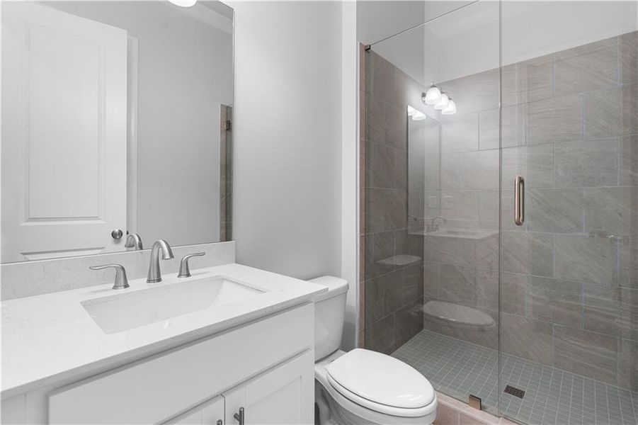 Furnished interior view inside a new home in Palisades Single Family, Cumming (Image 16).