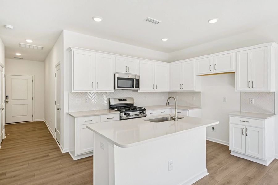 Kitchen featuring the AW Collection® Timeless - Smooth finishes and classic touches shine.