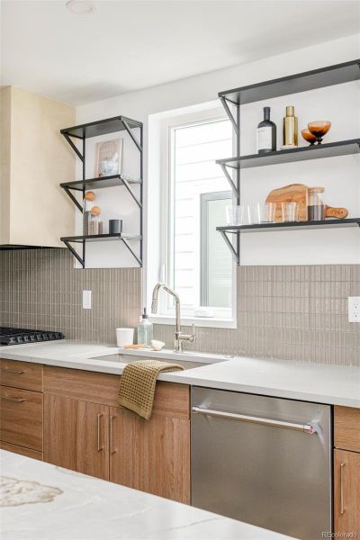 Furnished interior view inside a new home in , Denver (Image 12).